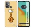 Funda Silicona para Zte Blade A53 Pro diseño Jirafa Dibujos