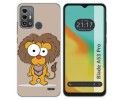 Funda Silicona para Zte Blade A53 Pro diseño Leon Dibujos