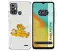 Funda Silicona para Zte Blade A53 Pro diseño Leones Dibujos