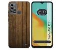 Funda Silicona para Zte Blade A53 Pro diseño Madera Dibujos