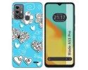 Funda Silicona para Zte Blade A53 Pro diseño Mariposas Dibujos