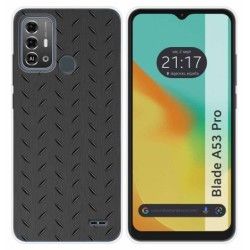 Funda Silicona para Zte Blade A53 Pro diseño Metal Dibujos