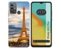Funda Silicona para Zte Blade A53 Pro diseño Paris Dibujos