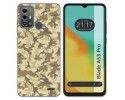 Funda Silicona para Zte Blade A53 Pro diseño Sand Camuflaje Dibujos