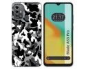 Funda Silicona para Zte Blade A53 Pro diseño Snow Camuflaje Dibujos