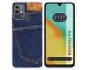 Funda Silicona para Zte Blade A53 Pro diseño Vaquero Dibujos
