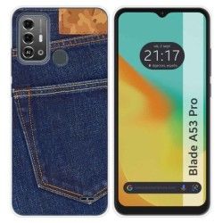 Funda Silicona para Zte Blade A53 Pro diseño Vaquero Dibujos