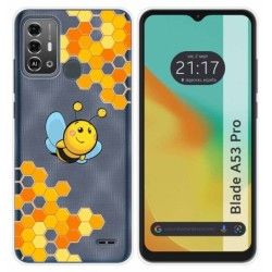 Funda Silicona para Zte Blade A53 Pro diseño Abeja Dibujos