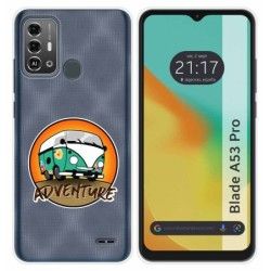 Funda Silicona para Zte Blade A53 Pro diseño Adventure Dibujos