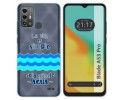 Funda Silicona para Zte Blade A53 Pro diseño Agua Dibujos