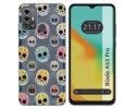Funda Silicona para Zte Blade A53 Pro diseño Catrina Dibujos