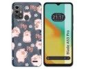 Funda Silicona para Zte Blade A53 Pro diseño Cerdos Dibujos