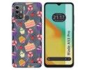 Funda Silicona para Zte Blade A53 Pro diseño Dulces 01 Dibujos