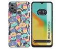 Funda Silicona para Zte Blade A53 Pro diseño Dulces 02 Dibujos