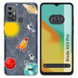 Funda Silicona para Zte Blade A53 Pro diseño Espacio Dibujos