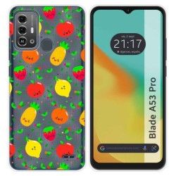 Funda Silicona para Zte Blade A53 Pro diseño Frutas 01 Dibujos