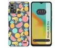 Funda Silicona para Zte Blade A53 Pro diseño Frutas 02 Dibujos
