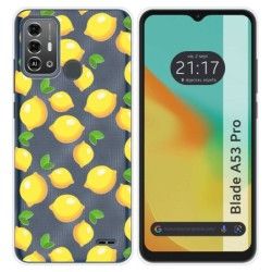 Funda Silicona para Zte Blade A53 Pro diseño Limones Dibujos