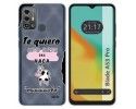 Funda Silicona para Zte Blade A53 Pro diseño Vaca Dibujos
