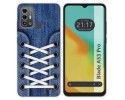 Funda Silicona para Zte Blade A53 Pro diseño Zapatillas 01 Dibujos