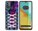 Funda Silicona para Zte Blade A53 Pro diseño Zapatillas 07 Dibujos