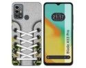 Funda Silicona para Zte Blade A53 Pro diseño Zapatillas 08 Dibujos