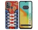 Funda Silicona para Zte Blade A53 Pro diseño Zapatillas 10 Dibujos