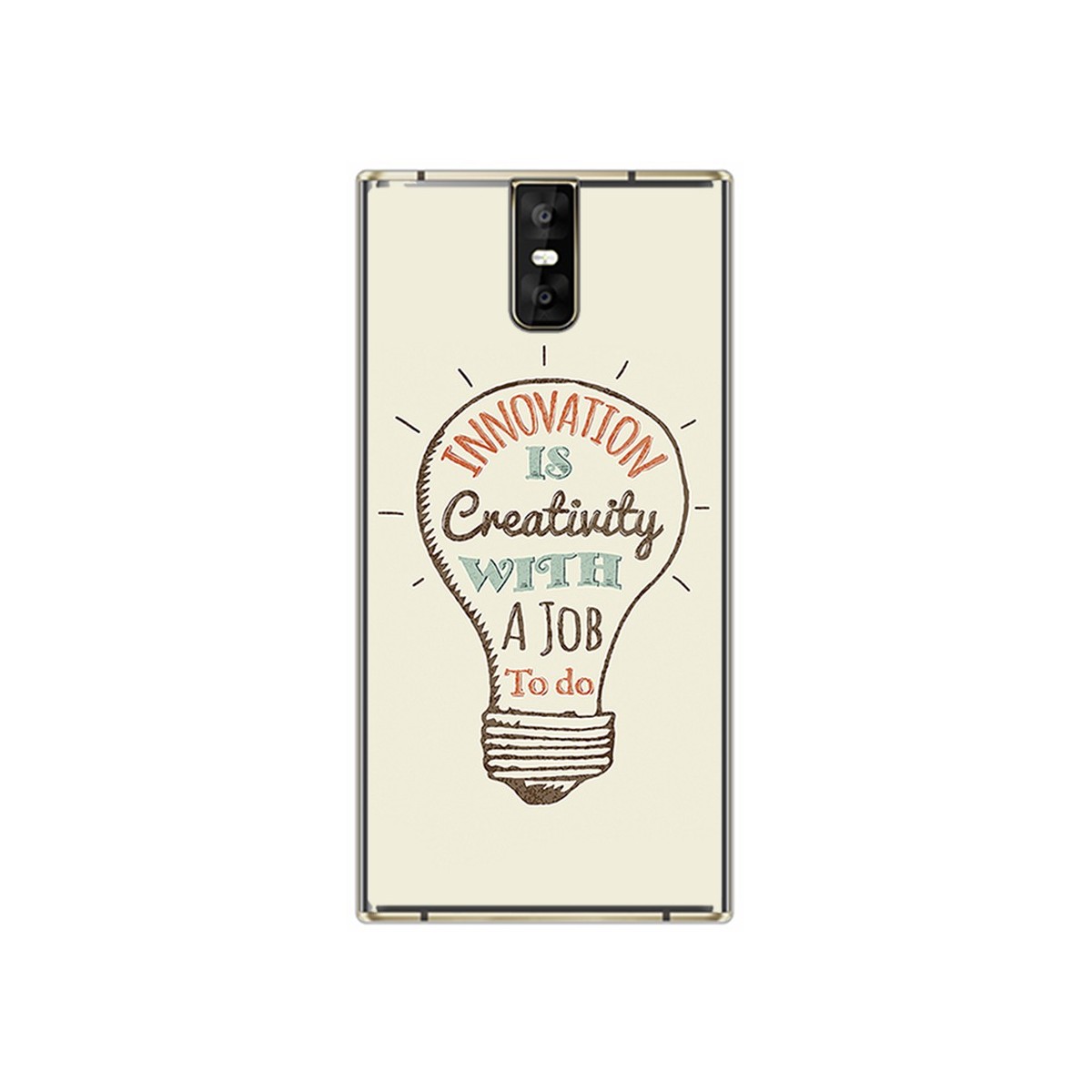 Funda Gel Tpu para Oukitel K3 Diseño Creativity Dibujos