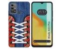 Funda Silicona para Zte Blade A53 Pro diseño Zapatillas 11 Dibujos