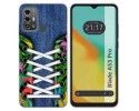 Funda Silicona para Zte Blade A53 Pro diseño Zapatillas 13 Dibujos