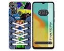 Funda Silicona para Zte Blade A53 Pro diseño Zapatillas 14 Dibujos