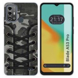 Funda Silicona para Zte Blade A53 Pro diseño Zapatillas 15 Dibujos