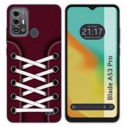 Funda Silicona para Zte Blade A53 Pro diseño Zapatillas 17 Dibujos