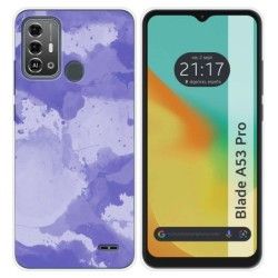 Funda Silicona para Zte Blade A53 Pro diseño Acuarela 01 Dibujos