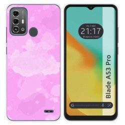 Funda Silicona para Zte Blade A53 Pro diseño Acuarela 04 Dibujos