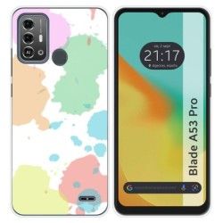 Funda Silicona para Zte Blade A53 Pro diseño Acuarela 05 Dibujos