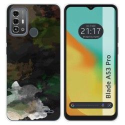 Funda Silicona para Zte Blade A53 Pro diseño Acuarela 12 Dibujos