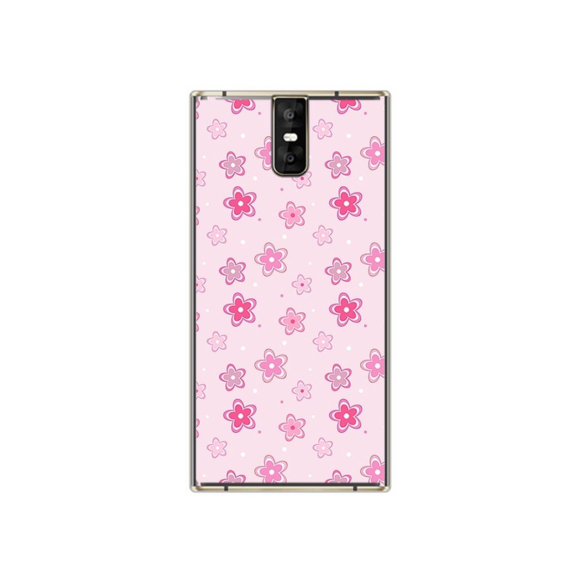 Funda Gel Tpu para Oukitel K3 Diseño Flores Dibujos