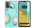 Funda Silicona para Zte Blade A53 Pro diseño Flores 05 Dibujos