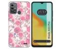 Funda Silicona para Zte Blade A53 Pro diseño Flores 07 Dibujos