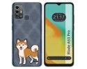 Funda Silicona para Zte Blade A53 Pro diseño Perros 02 Dibujos