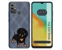 Funda Silicona para Zte Blade A53 Pro diseño Perros 04 Dibujos