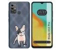 Funda Silicona para Zte Blade A53 Pro diseño Perros 06 Dibujos