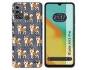 Funda Silicona para Zte Blade A53 Pro diseño Perros 08 Dibujos