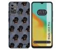 Funda Silicona para Zte Blade A53 Pro diseño Perros 10 Dibujos