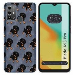 Funda Silicona para Zte Blade A53 Pro diseño Perros 10 Dibujos