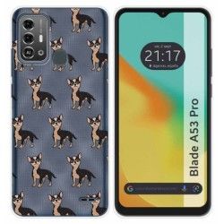 Funda Silicona para Zte Blade A53 Pro diseño Perros 11 Dibujos