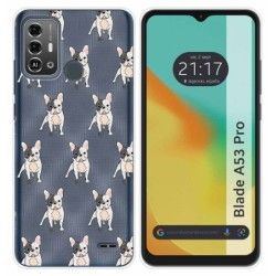 Funda Silicona para Zte Blade A53 Pro diseño Perros 12 Dibujos