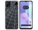 Funda Silicona Transparente para TCL 406 diseño Araña Dibujos