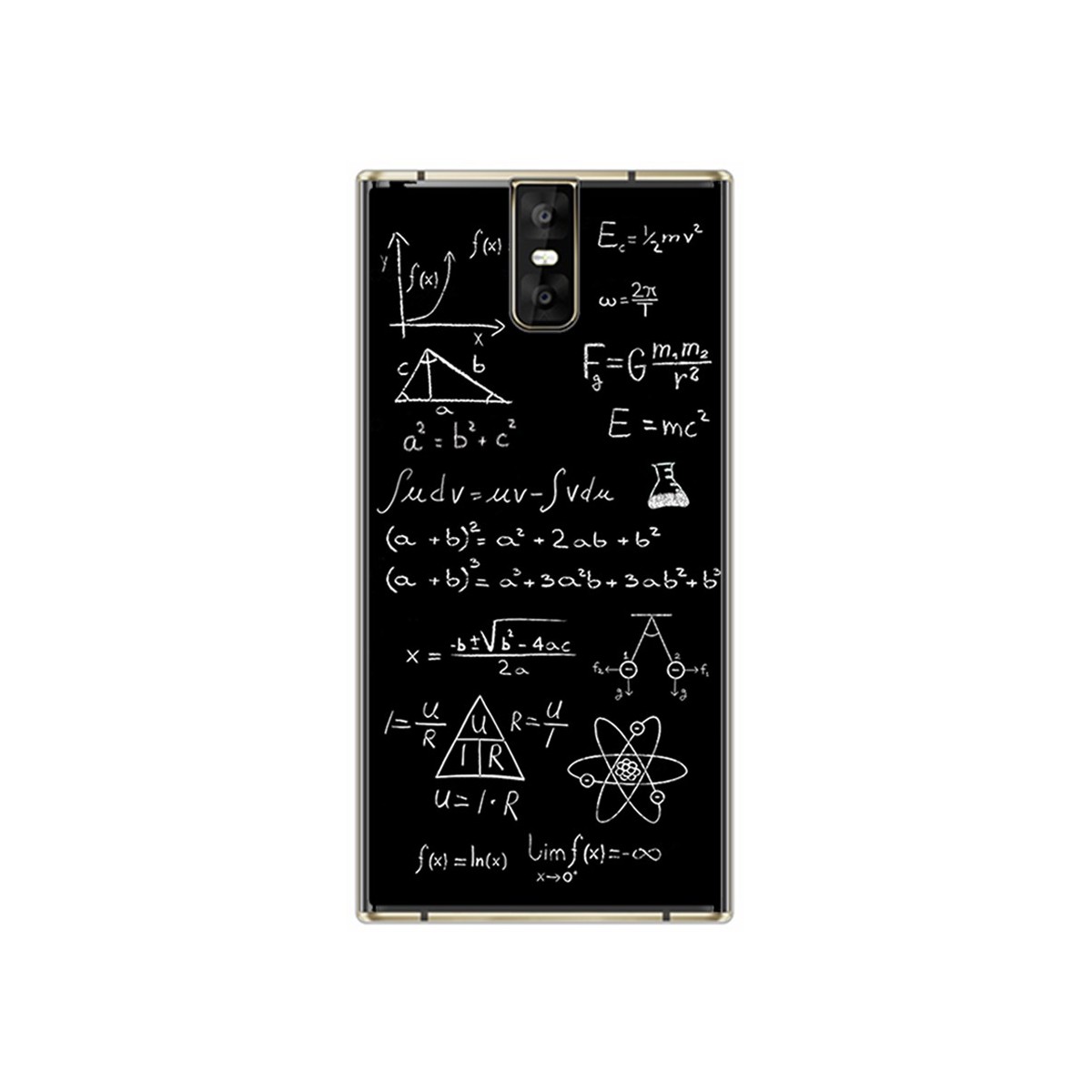 Funda Gel Tpu para Oukitel K3 Diseño Formulas Dibujos